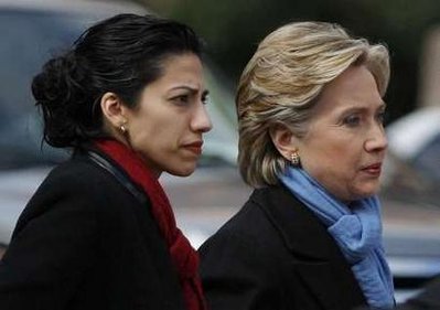 Hillary and wife