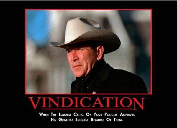 Bush Vindication