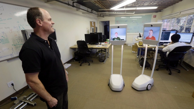 Japanese work robots