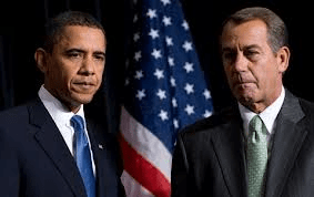 Obama and Boehner two