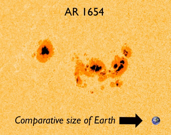 AR sunspot