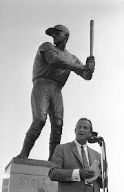 Stan Musial and statue