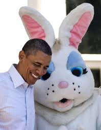 Easter Bunny and Obama