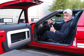 Jay Leno and car