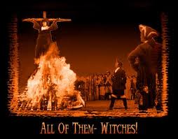 Witch burning