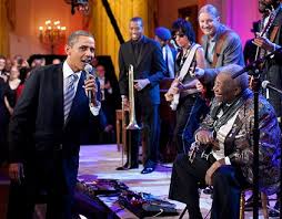 Obama at soul party
