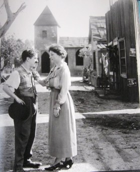 Helen Keller meeting Charlie Chaplin