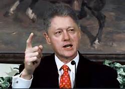bill clinton lying