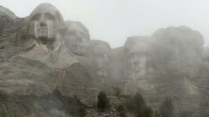 Mt Rushmore weeps