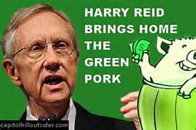 Harry Reid green pork