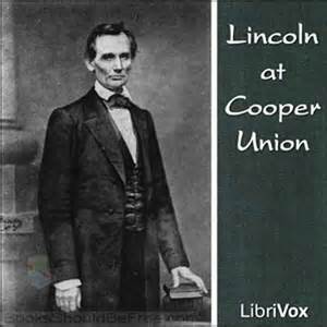 Lincoln at Coopers Union