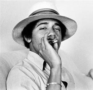 obama smoking