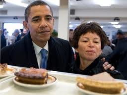 Obama and pie