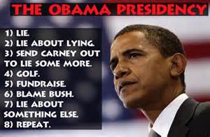 Obama lies