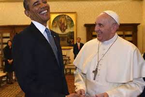 Pope and Obama