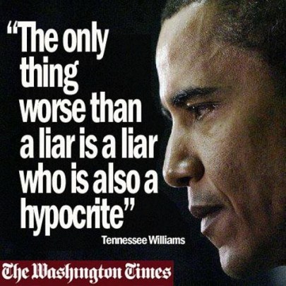 Obama liar