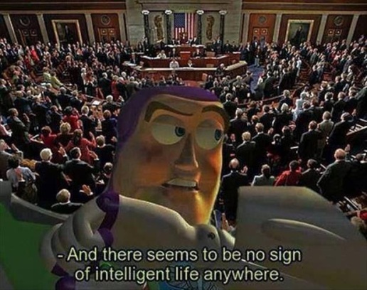 Buzz Lightyear and Congress