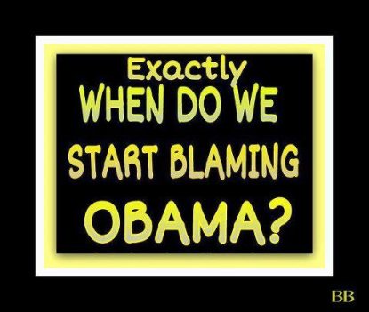 obama blame
