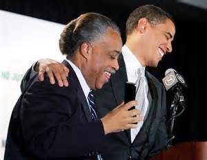 Al Sharpton and obama
