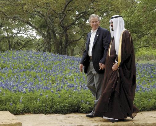 Bush and Saudi King