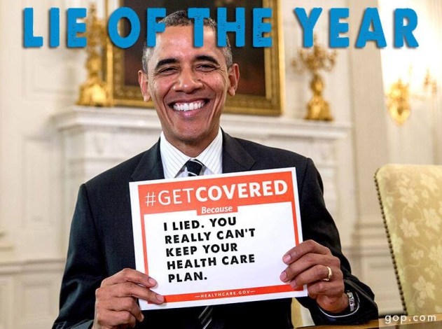 Obama lied