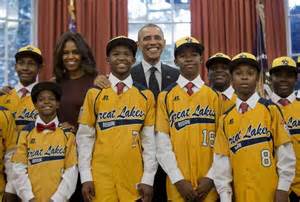 Obama and little league