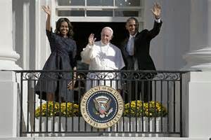 Pope and Obama two