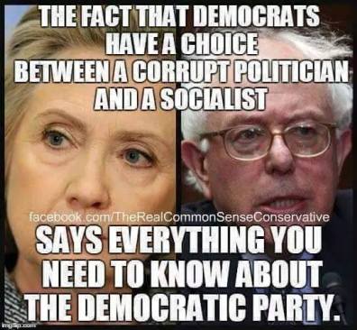 Sanders and Hillary