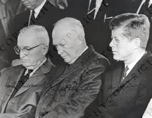 Eisenhower and Truman