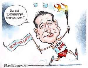 Ted Cruz cartoon