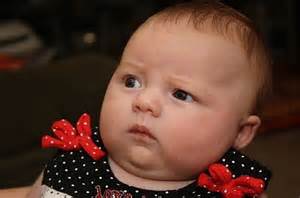 confused baby three