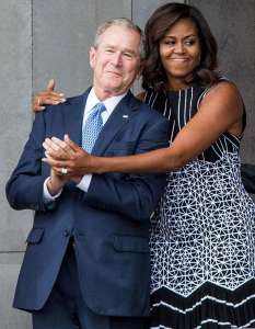bush-and-michelle